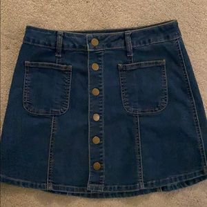 Altar’d State Jean skirt